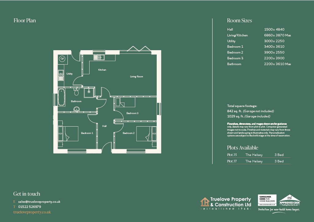 A 2D architectural floor plan for 